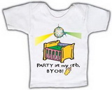 Custom Baby Lap T-Shirt (Includes up to full color)