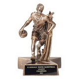 Custom Resin Male Basketball Trophy (6 1/2