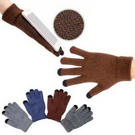 Custom Touch Screen Anti-slip Gloves, 8 1/2" L x 3 3/8" W