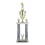 Custom Double Column Baseball Trophy w/Cup & Figure (23"), Price/piece