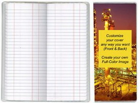 Custom Full-Color Digital Long (Oil & Pipe) Tally Book, 3 1/2" W X 8" H