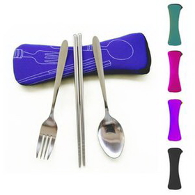 Custom Cutlery Set, 8 1/4" L x 2 1/2" W