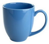 Custom 16 Oz. Bistro Mug Hawaiian Blue