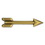 Blank Arrow Pin, 1 1/4" W x 1/4" H, Price/piece