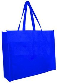 Non Woven Jumbo Shopper Bag - Blank (20"x16"x6")