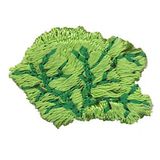 Custom Food Embroidered Applique - Lettuce