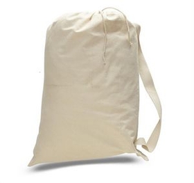 Custom Canvas Laundry Bag, 19" W x 27" H