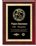 Custom Black Rectangle Executive Rosewood Plaque Award (8"x10"), Price/piece