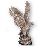 Blank Silver Resin Eagle Trophy W/1/4