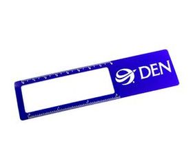 Custom Bookmark Magnifier with 3" Ruler (5 1/2"x1 1/2")