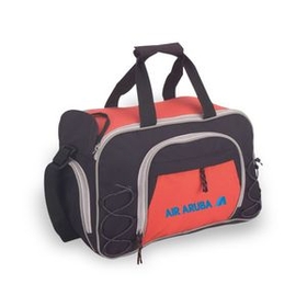 Custom Deluxe Gym Duffle, Travel Bag, Gym Bag, Carry on Luggage Bag, Weekender Bag, Sports bag, 18" L x 11" W x 9.5" H