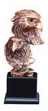 Custom Resin Eagle Head Statue, 10