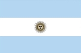 Custom Nylon Argentina Indoor/ Outdoor Flag (2'x3')