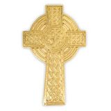 Blank Religious Pin - Christian High Cross, 1