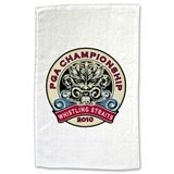 Custom White Terry Golf Towel (11