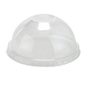 Blank Greenware PLA Dome Lid (For 9 Oz., 12 Oz., and 20 Oz. Greenware Cups)