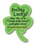 Custom TuffMag Clover/Shamrock Outdoor Safe Magnet (2.5"x3"), Price/piece