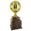 Custom Gold Volleyball Perpetual Trophy (19"), Price/piece
