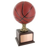 Custom Painted Resin Basketball Trophy (17