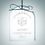 Custom Premium Arch Clear Glass Ornament Award, 4 1/4" H x 3" W x 3/16" D, Price/piece