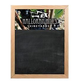 Custom 23X30 Oak Frame Wall Chalkboard 23X30 Oak Frame Wall Chalkboard, 23" W X 30" H