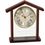 Custom 7 inches Glass Rosewood Piano Finish Steeple Clock (screen printed), Price/piece