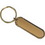 Custom Oblong Key Tag - Gold, Silver or Bronze, Price/piece
