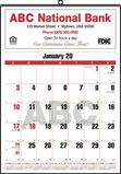 Custom Commercial Wall Calendar ( 12 3/4