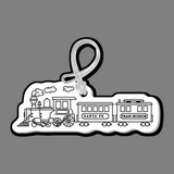 Custom Train (2 Cars) Bag Tag