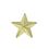 Gold 3 Dimensional Star Pin (3/8"), Price/piece