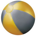 Blank Inflatable Gold & Silver Beach Ball (16