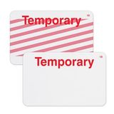 Custom Manually Issued TIMEbadge One Day Expiring Badge - Temporary