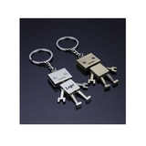 Custom Robot-shape Metal Keychain, 4.65