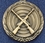 Custom 2.5" Stock Cast Medallion (Rifles Crossed), Price/piece