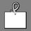 Custom Rectangle 1-1/2 X 2 Bag Tag, Price/piece