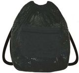 Custom Mesh Bag w/ Back Straps, 12 1/4