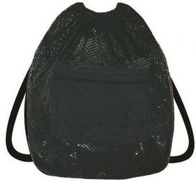 Custom Mesh Bag w/ Back Straps, 12 1/4" L x 8 1/2" W x 16" H