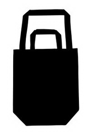 Custom Shopper Bag with Two Handles, 16" W x 18" H x 7" D