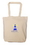 Custom Large Cotton Tote Bag, 18" W x 16.5" H x 5.5" D, Price/piece