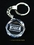 Custom Crystal key chain Crystal Award Trophy., 1.25" L x 1.25" W x 0.5" H, Price/piece