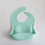 Custom Waterproof Silicone Baby Bib, 12" H x 8 1/2" W, Price/piece