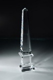 Custom Noblesse Crystal Obelisk Tower Award - 14 1/2