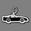 Custom Car (Corvette, Solid) Bag Tag, Price/piece