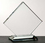 Custom 121-CS207CZ  - Clipped Square Award with Base-Starfire Glass, Price/piece
