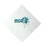 Custom Foil Stamped White 3-Ply Beverage Napkins 5"x5", Price/piece