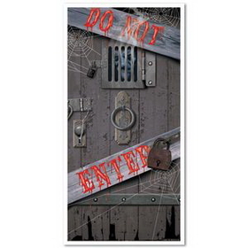 Custom Spooky Halloween Door Cover, 30" W x 5' L