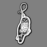 Custom Bird (Owl, Barred) Bag Tag
