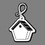 Custom Birdhouse Bag Tag, Price/piece
