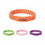 Custom Twist Silicone Bracelets, 8" L x 1/2" W, Price/piece