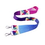 Custom Full-color Dye Sublimation Polyester Lanyard, 35 2/5" L x 4/5" W, Price/piece